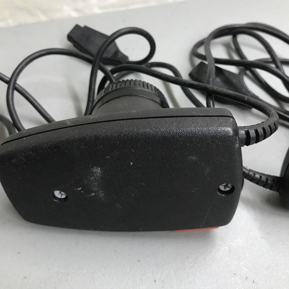 2 Original Atari 2600 Official Video Game Driving Paddle Controllers Untested